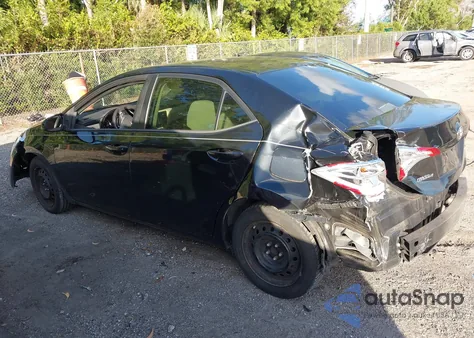 2017 Toyota Corolla Le из США, поврежденный, VIN 5YFBURHE0HP679173